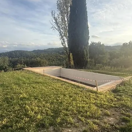 Il Casale Di Monteluiano Charm, Sauna, Pool In Gubbio Villa